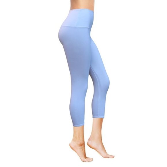 Brushed Tummy Control 5" High Waist Capri - Picture 2 of 11